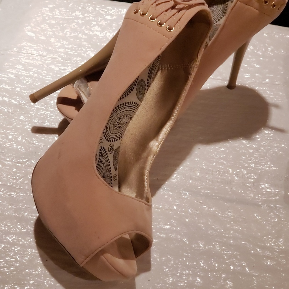 Beige Heels